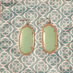 Kendra Scott Turquoise & Gold Danielle Earrings!